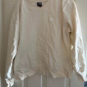 The North Face womens v neck sweatshirt
